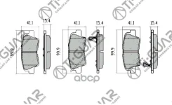 ��������� ������� �������� /�������� �������� 4�� /TI-GUAR ��� Huyndai I10 2013-; TG-3850 PN0858 58101B4A00 Ti-Guar ���. TG-3850 TG3850 ����