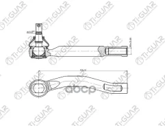 ���������� ������� /�������� ����� /TI-GUAR ��� Toyota Ractis 2005- Premio Allion 2007- Probox Succeed 2014- Wish 2009-; TG4504759115; (CET112L SE3931...