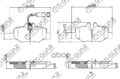 ��������� ������� �������� /������ /�������� 4�� /TI-GUAR ��� Mercedes VITO 2003-; TG-4804; (PN0407W) 0004216210 0014211010 Mercedes VITO 03- ������ �...