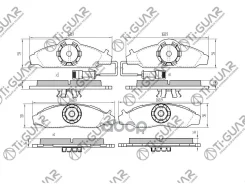 ��������� ������� �������� /�������� �������� 4�� /TI-GUAR ��� Ssangyong Musso 1996- ; TG-5541; 4811105100 4813005110 4813005100 Ssangyong Musso 96- �...