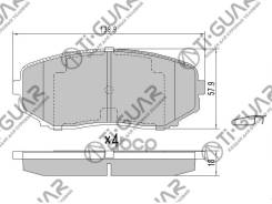 ��������� ������� �������� /�������� �������� 4�� /TI-GUAR ��� Mazda CX7,9 2006-2013, MPV 2006-, Mitsubishi Pajero Sport 2015- ; TG-5905 CBZ23322Z LAZ...