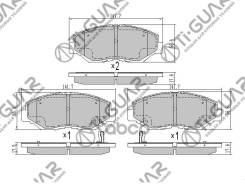 ��������� ������� /��������/TI-GUAR ��� Honda CR-V 2001-2009, Element RD5 YH2; TG-663 HN-485 PN8485 A663WK 06450S9AA00 06450S9AA01 HO CR-V RD5, Elemen...