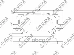 ��������� ������� �������� /������ �������� 4�� /TI-GUAR ��� Lexus RX330 2003-2009 TY MCU3# GSU3#; TG-688 TG-688C; HN-498 PN1498 D2250 0446648030 0446...