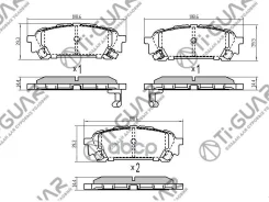 ��������� ������� �������� /������ �������� 4�� /TI-GUAR ��� Subaru Forester 2001-2008, Impreza 2000-2008; TG-7801 PN7801 26696FE040 26696FE050 320062...