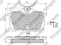 ��������� ������� ��������/������ �������� 4�� /TI-GUAR ��� Honda Accord VII 1998-2003 VIII 2003-2008; TG-8109 PN8109 TG-8109C 43022SEAE01 43022S1AE02...