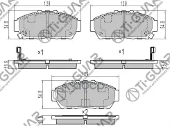 ��������� ������� �������� /�������� /�������� 4 �� /TI-GUAR ��� Honda Integra CD1/2 1993-2001; TG-8337; (PN8337) 45022ST7000 45022ST7010 Honda Integr...