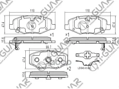 ��������� ������� �������� /�������� �������� 4�� /TI-GUAR ��� Chery QQ6 2006-2011; T113502080BA TG-8810 ADB32290 Chery QQ6 �������� ����. 000737bsx/e...