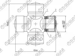 ���������� �������� ������� TI-GUAR /16*40; TG-CJCS005; ST1640 4520912080 16*40 ���������� �������� ������� universal Ti-Guar ���. TG-CJCS005 TGCJCS00...