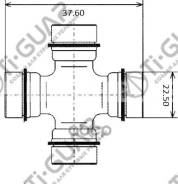 ���������� TI-GUAR /Nissan Vanette Atlas 1982-1992 Navara 1987-1998; 25*64; TG-CJCS012; GUN27 37124P3000TI-GUAR; 37.60x22.50; TG-CJCS056; GUD88 043718...