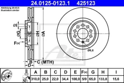 ���� ���� AUDI TT/VW 24012501231 ATE 24012501231 ����