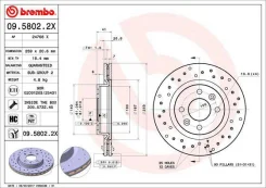 09.5802.2X_���� ���� 0958022x Brembo 0958022X ����