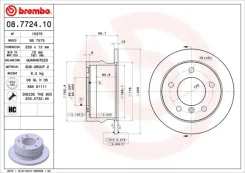 08.7724.10_���� ���� 08772410 Brembo 08772410 ����