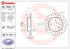 ��������� ����� 0876261x Brembo 0876261X ����