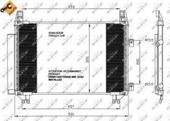 ����������� TO Yaris VVTi 35653 NRF 35653 ����