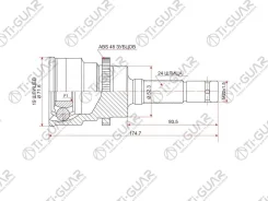 ���� �������� | ����� ����/��� | Daihatsu Terios Toyota CAMI � ���� 4341087402 ����