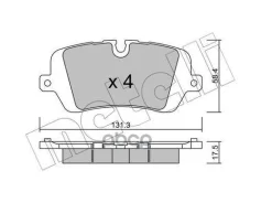 ������� ��������� ������ �������� �������� LAND Rover Range Rover IV (2013) [178Metelli2210250] 2210250 ����