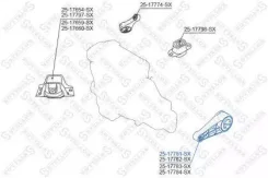 ����� ��������� ������ Nissan Micra (K12E)/NOTE (E11) [178Stellox2517781SX] 2517781SX ����