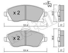 ������� ��������� �������� �������� OPEL Corsa C / Tigra [178Metelli2203400] 2203400 ����