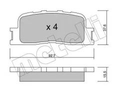 ������� ��������� ������ �������� �������� Toyota Camry/ES300 [178Metelli2207530] 2207530 ����