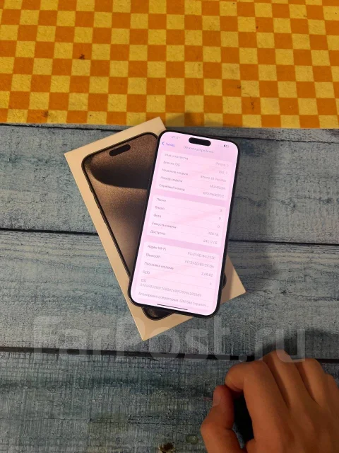 Apple iPhone 15 Pro Max. �/�, 128 ��, �����������, 3G, 4G LTE, 5G ����