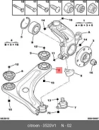 ����� �������� | ����� ��� | Citroen/Peugeot 3520. V1 3520V1 ����
