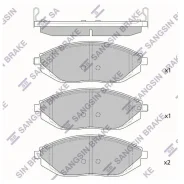������� ��������� �������� Chevrolet Spark III 1.0L B10D1 LMT 1.2L B12D1 M300 10/03- Sangsin SP-1392 SP1392 ����