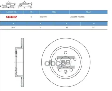 ���� ���������, ������ Sangsin Brake SD3032 SD3032 ����
