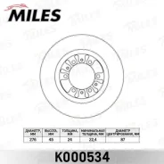 ���� ��������� ����� MMC MB618716 Miles K000534 K9#V V2#/4#/6#/7# L200 K34/64/74T D=276�� (DF3118) K000534 ����
