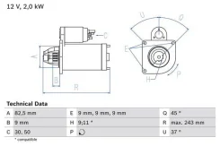 ���� �� ��) ������� 2 0 kw 12 0986017790 Bosch Bosch 0986017790 0986017790 ����