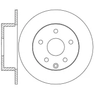 ���� ��������� ���� Nissan 43206-JD00A Nibk RN-1302 JUKE 10-/Qashqai 07- (DF6051) D=292* RN1302 ����