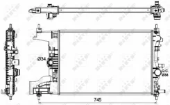 �������� CHE Cruze 09- 53148 NRF 53148 ����
