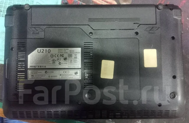 MSI Wind12 U210. 12.1", 1,6����, ���� 80���, WiFi: 1, Bluetooth: 1 ����