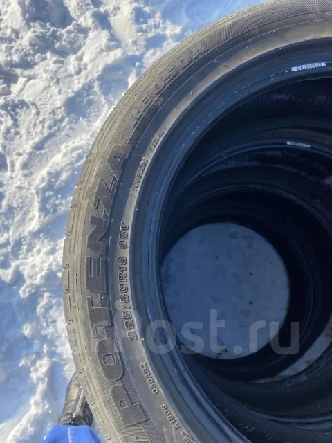 Bridgestone Potenza RE050A. ������, �/�, ����� 50 % ����