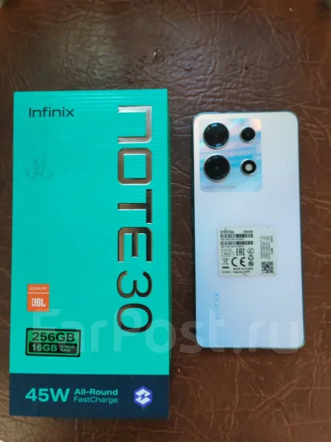 Infinix Note 30. �/�, 256 ��, �����, 3G, 4G LTE, Dual-SIM, NFC ����