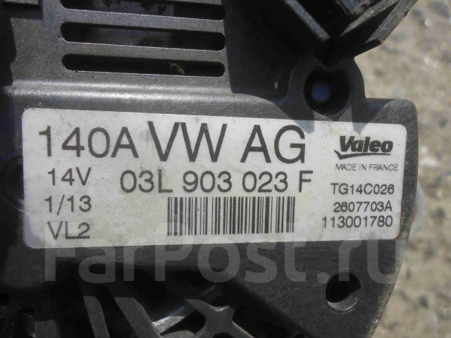 ��������� Skoda Octavia 2013 C22640 03L903023F ����