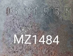 ������ EGR Volkswagen Golf 2001 MZ1484 036131503M ����
