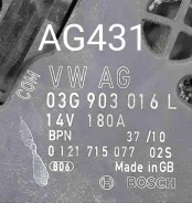 ��������� Audi A6 2010 AG431 03G903016L ����