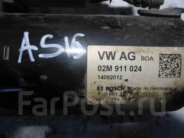 ������� Volkswagen Passat 2013 C7852 02M911024 ����