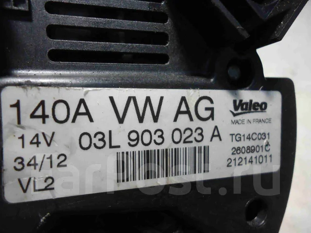��������� Volkswagen Golf 2010 C11396 03L903023A ����