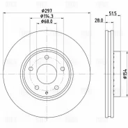 ���� ����. ��� �/� Mazda CX-5 (11-)/(17-)/6 (12-) �����. d=297 (�����. ) | ����� | Trialli DF084512 DF084512 ����