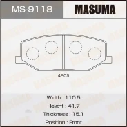 ������� ��������� Masuma AN-129K, PF-9118, P79001 front Masuma MS9118, �������� MS9118 ����