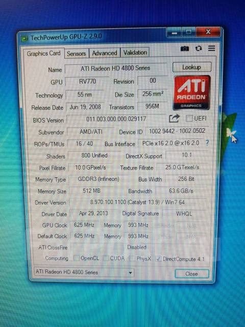 Radeon HD 4850 ����