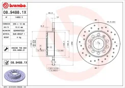 08.9488.1X_���� ���� 0894881x Brembo 0894881X ����
