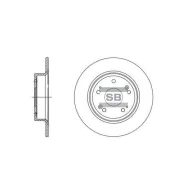 ���� ��������� ���� Honda 42510-TA0-A00 Sangsin SD-4111 CU# CW1 CP# RU# RV# FD2 UC1 D=282 SD4111 ����