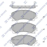 ������� ��������� �������� �������� Infiniti Q50 14- (Severe DUTY) SP1714SD Sangsin Brake SP1714SD SP1714SD ����