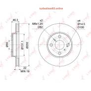 ���� ��������� ������������� (255x22), ����� Lynxauto BN1177 BN1177 ����