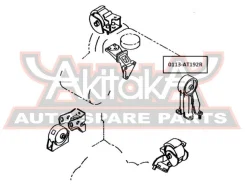 ����������� ������� ��������� Toyota Toyota Carina E AT19#/ST191/CT190 1992-1997 ASVA 0113-AT192R 0113AT192R ����