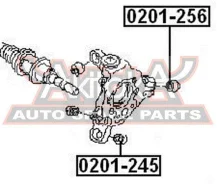 ����������� ������ ����� Nissan Nissan Teana J31 2003-2008 ASVA 0201-256 0201256 ����