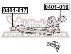 ����������� ������ ������� ������ Mitsubishi Mitsubishi Delica P05W/P15W/P25W/P35W 1989-1999 ASVA 0401-016 0401016 ����