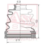 ������� ���� �������� ��� ������ 24x98x78 Hyundai Hyundai Santa FE BB/Terracan EF ASVA ASBT-2071 ASBT2071 ����